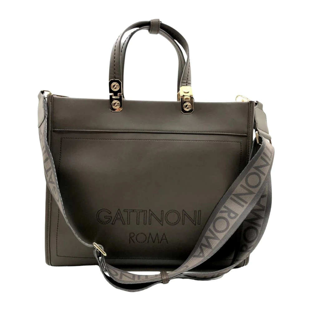 Gattinoni Elegante Gestructureerde Handtas Groen Green Dames