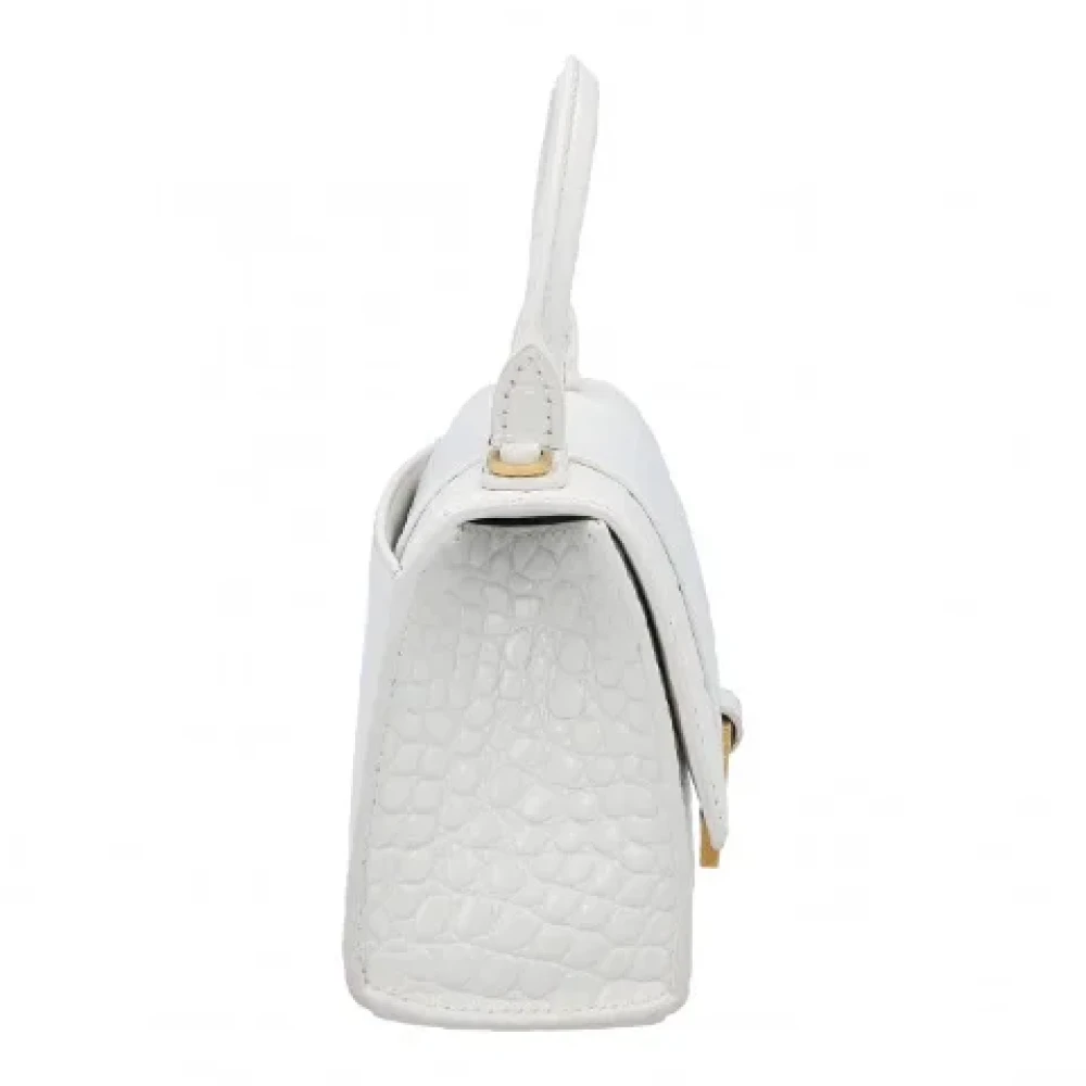 Balenciaga Vintage Pre-owned Leather crossbody-bags White Dames