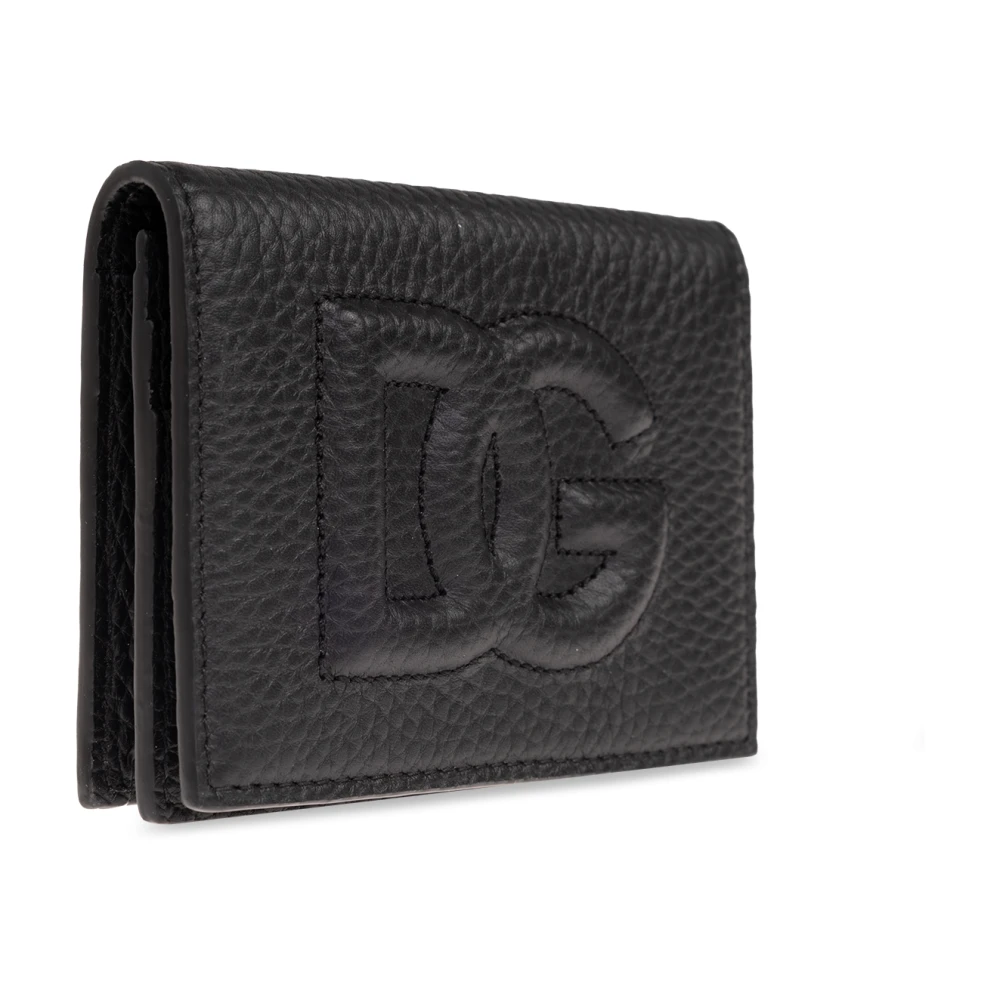 Dolce & Gabbana Kaarthouder met logo Black Heren