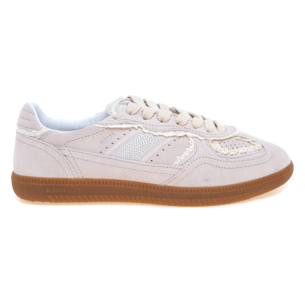 Alohas Tb.490 Haakwerk Sneakers Dames Schoenen Beige