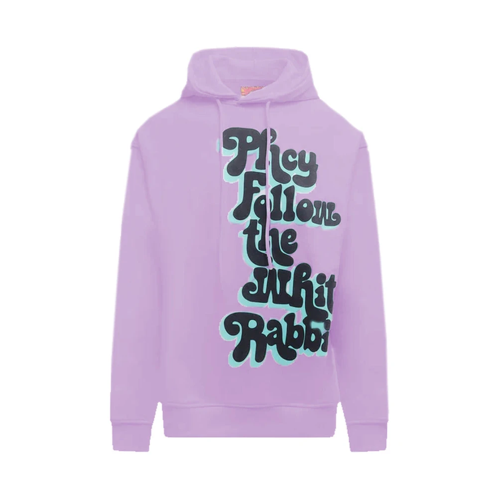 Pharmacy Industry Grafische Print Hoodie voor Mannen Purple Heren