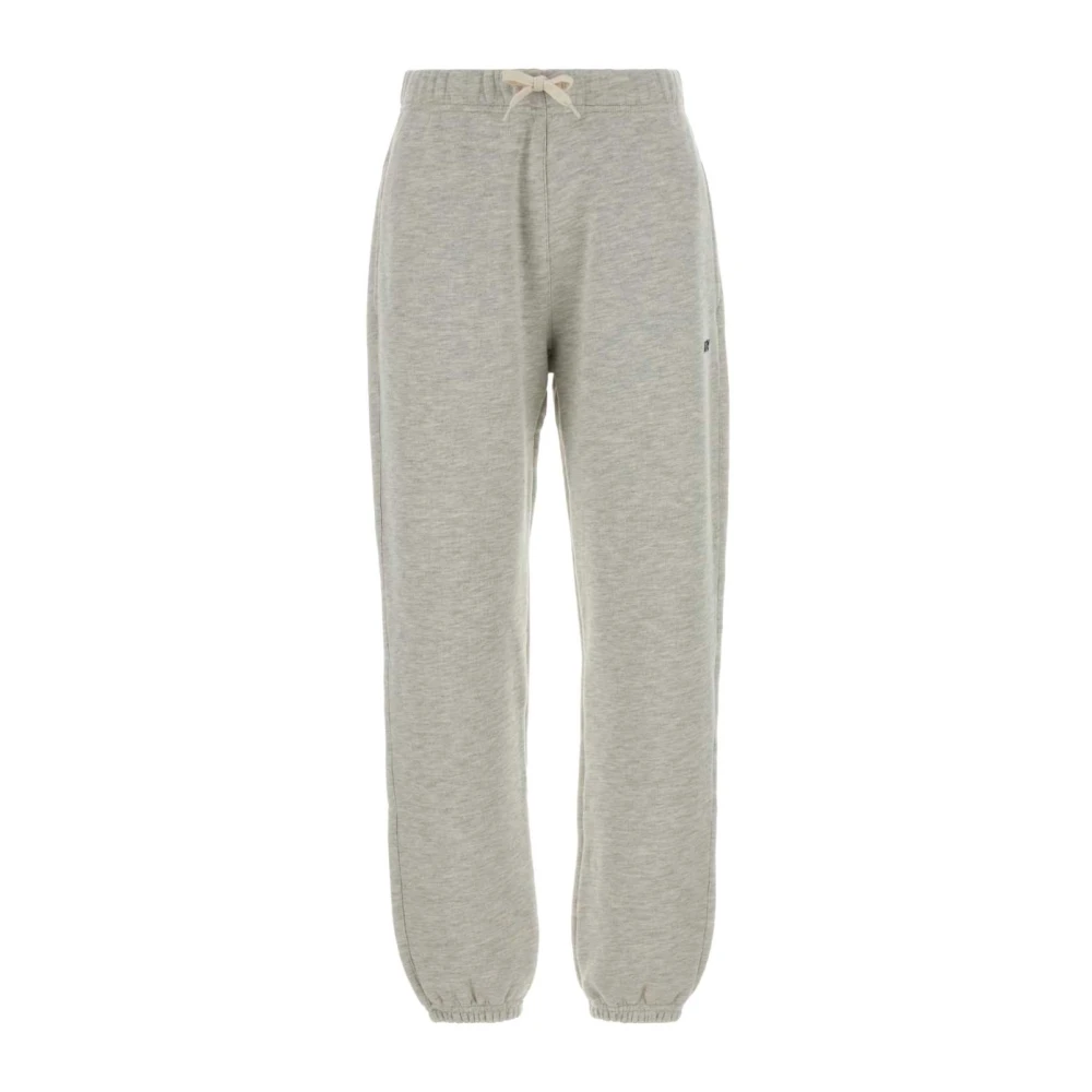 Autry Vrouw Grijs Embroidered Logo Sweatpants