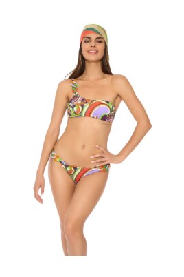 colorful-chain-one-shoulder-bikini
