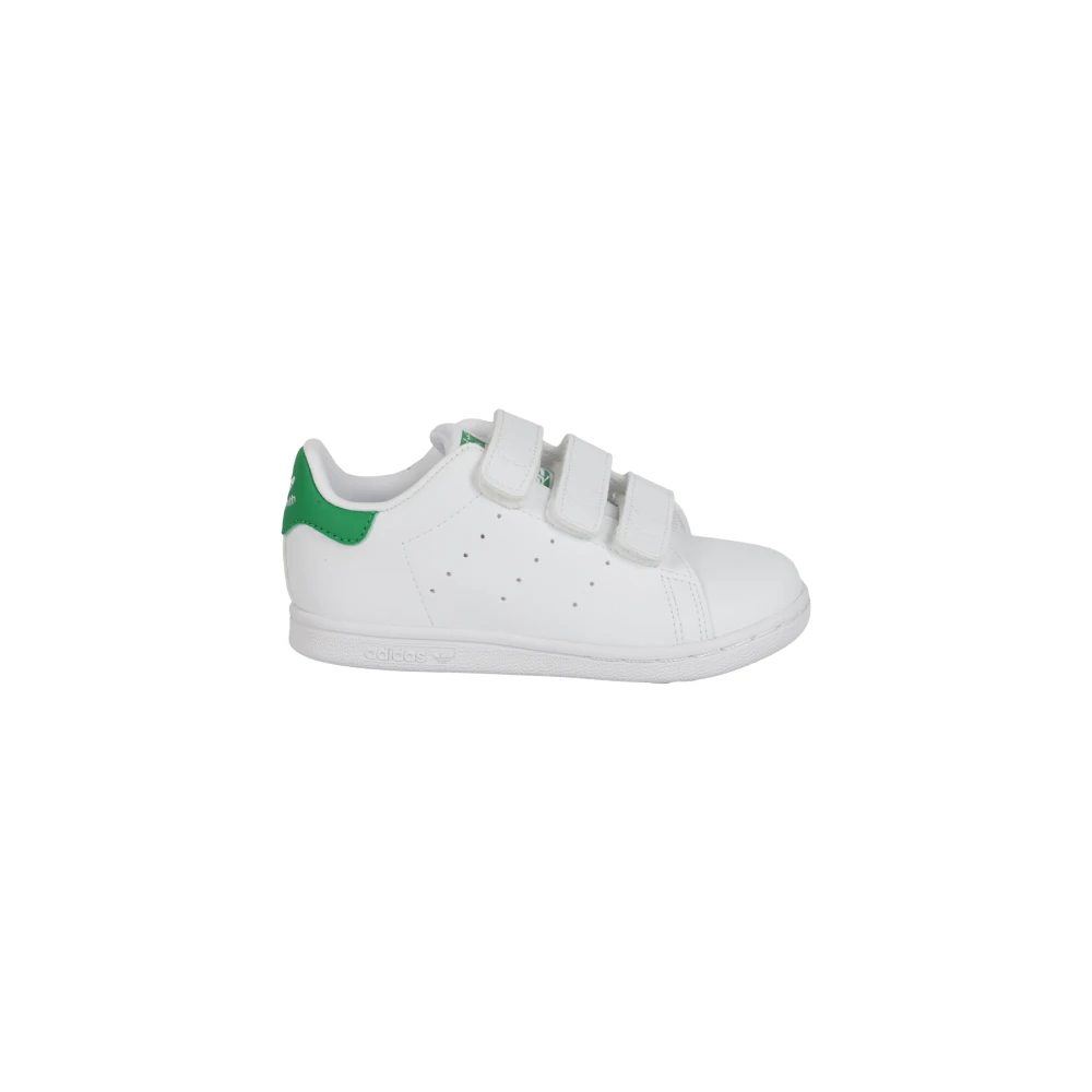 Adidas Originals Klassiska Stan Smith Velcro Sneakers White, Unisex