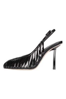 Cage Slingback Pump