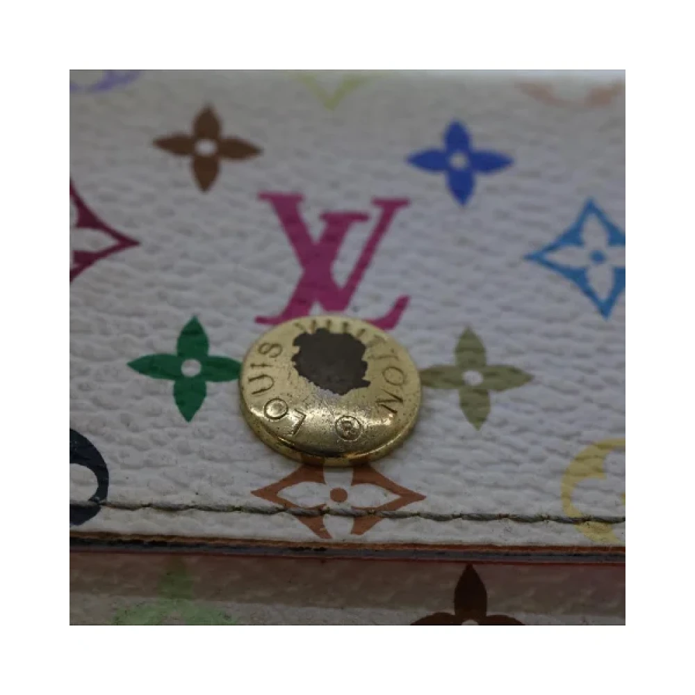 Louis Vuitton Vintage Pre-owned Canvas key-holders White Dames