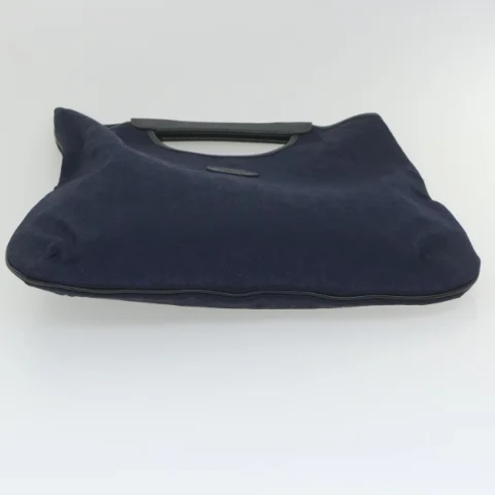 Celine Vintage Pre-owned Canvas celine-bags Blue Dames