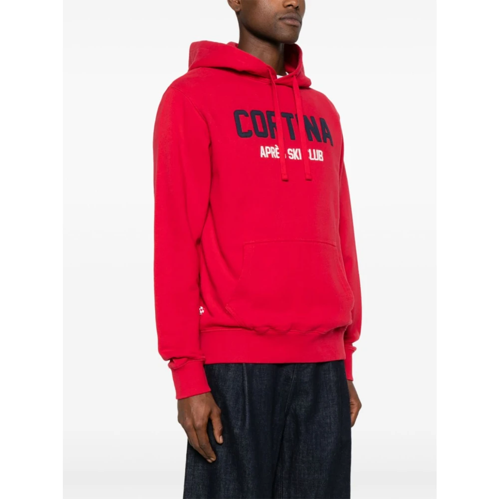 MC2 Saint Barth Rossa Sweatshirt Aw24 Red Heren