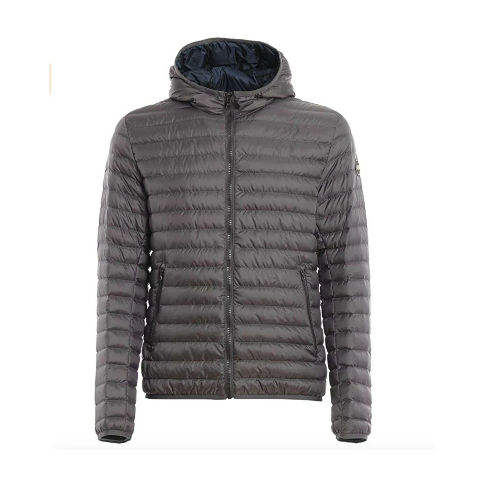 Colmar Men's Gray Down Jacket With Hood