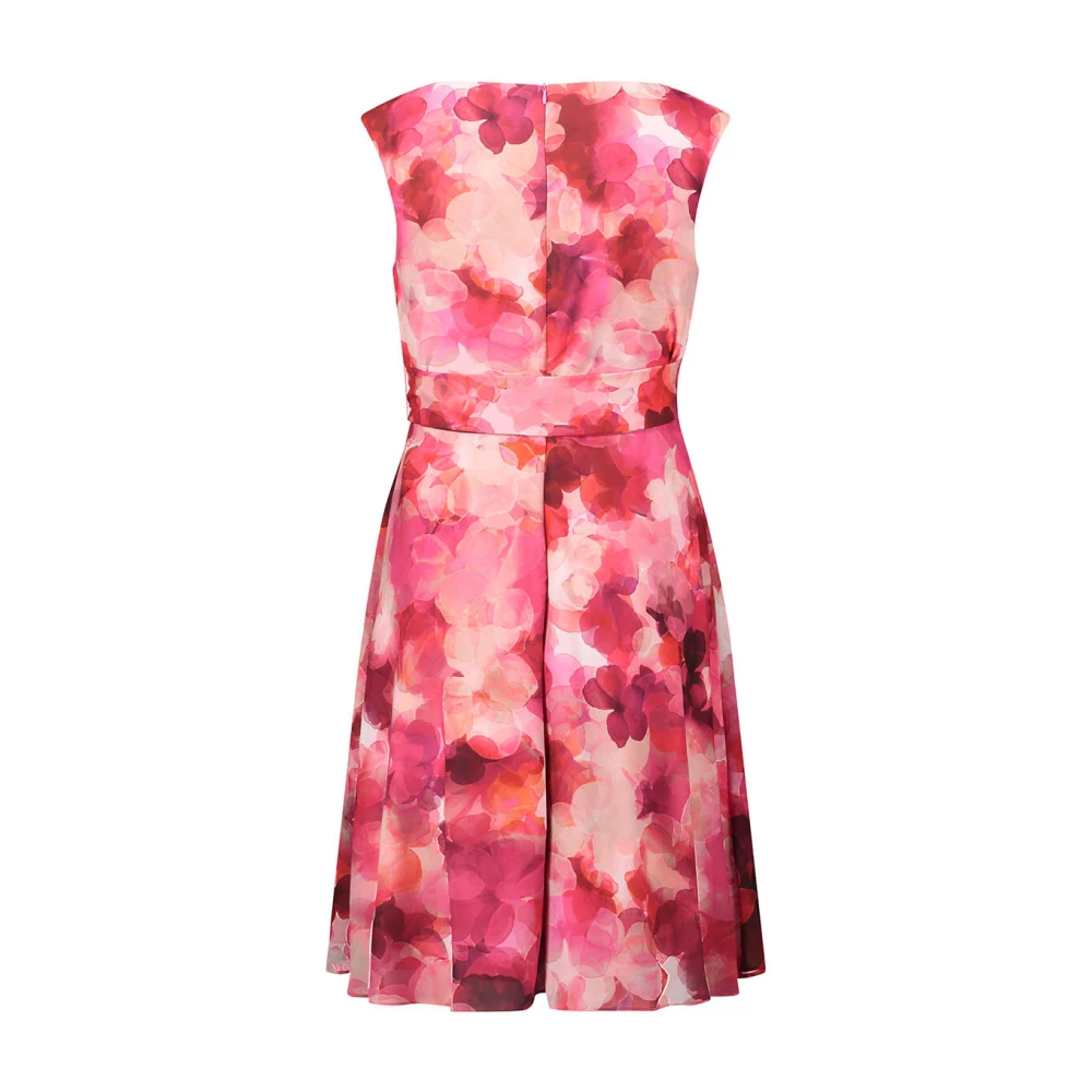 Vera Mont Mouwloze Korte Jurk Pink Dames