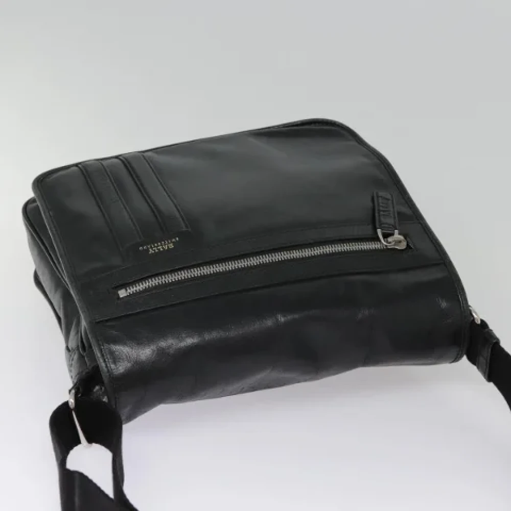 Bally Pre-owned Leather shoulder-bags Black Dames
