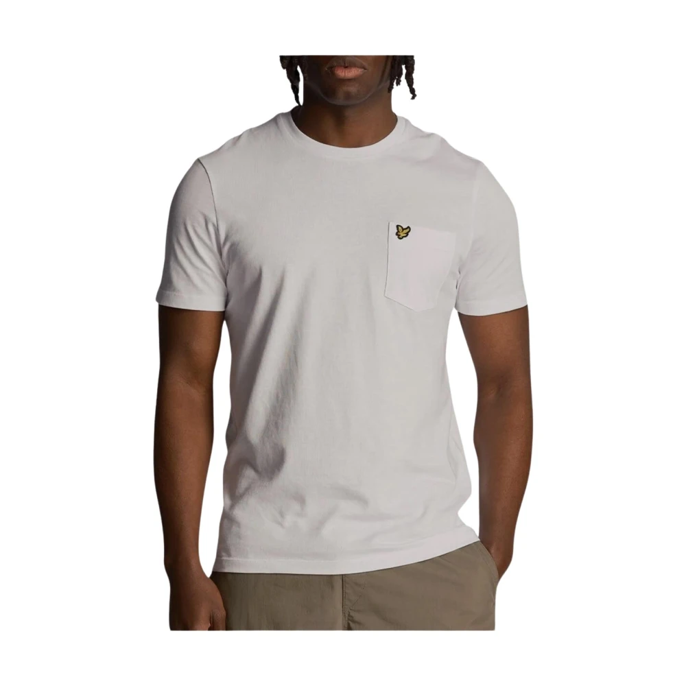 Lyle & Scott Klassiek T-shirt met korte mouwen White Heren