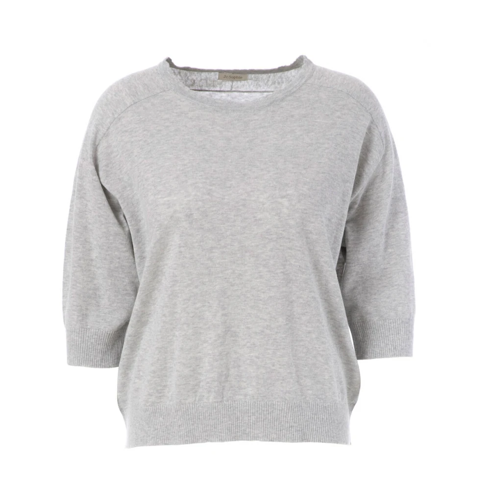JC Sophie Cirrus Sweater Stijlvolle Pullover Gray Dames