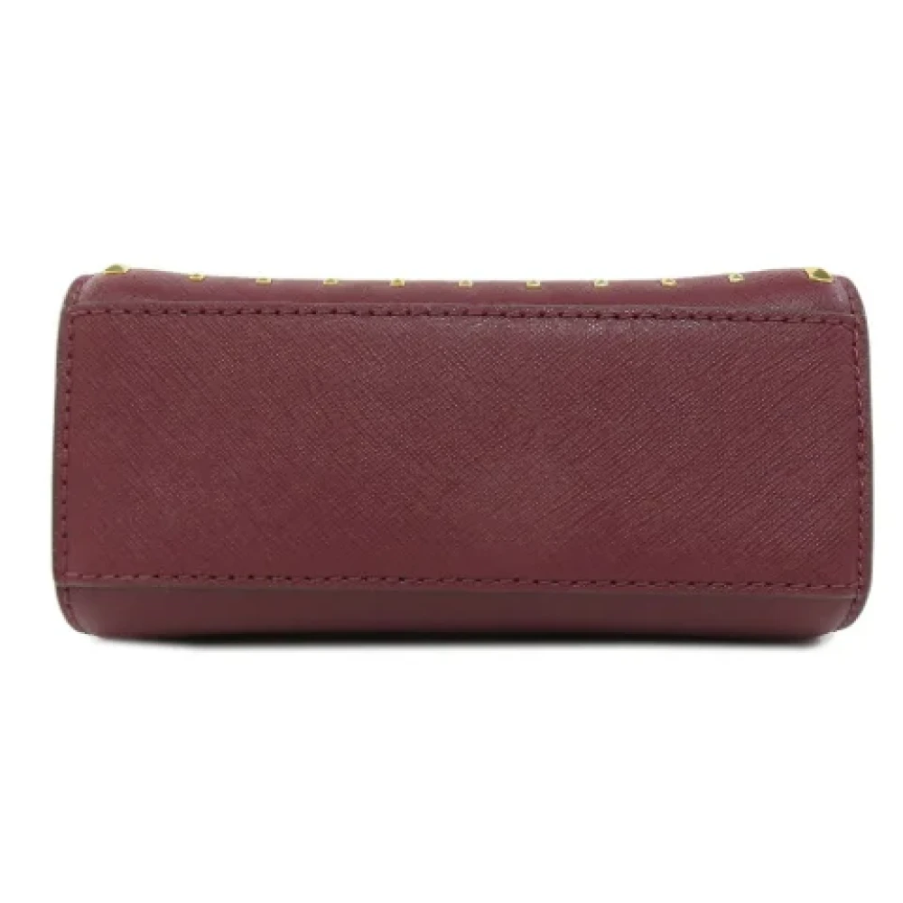 Michael Kors Pre-owned Fabric shoulder-bags Red Dames