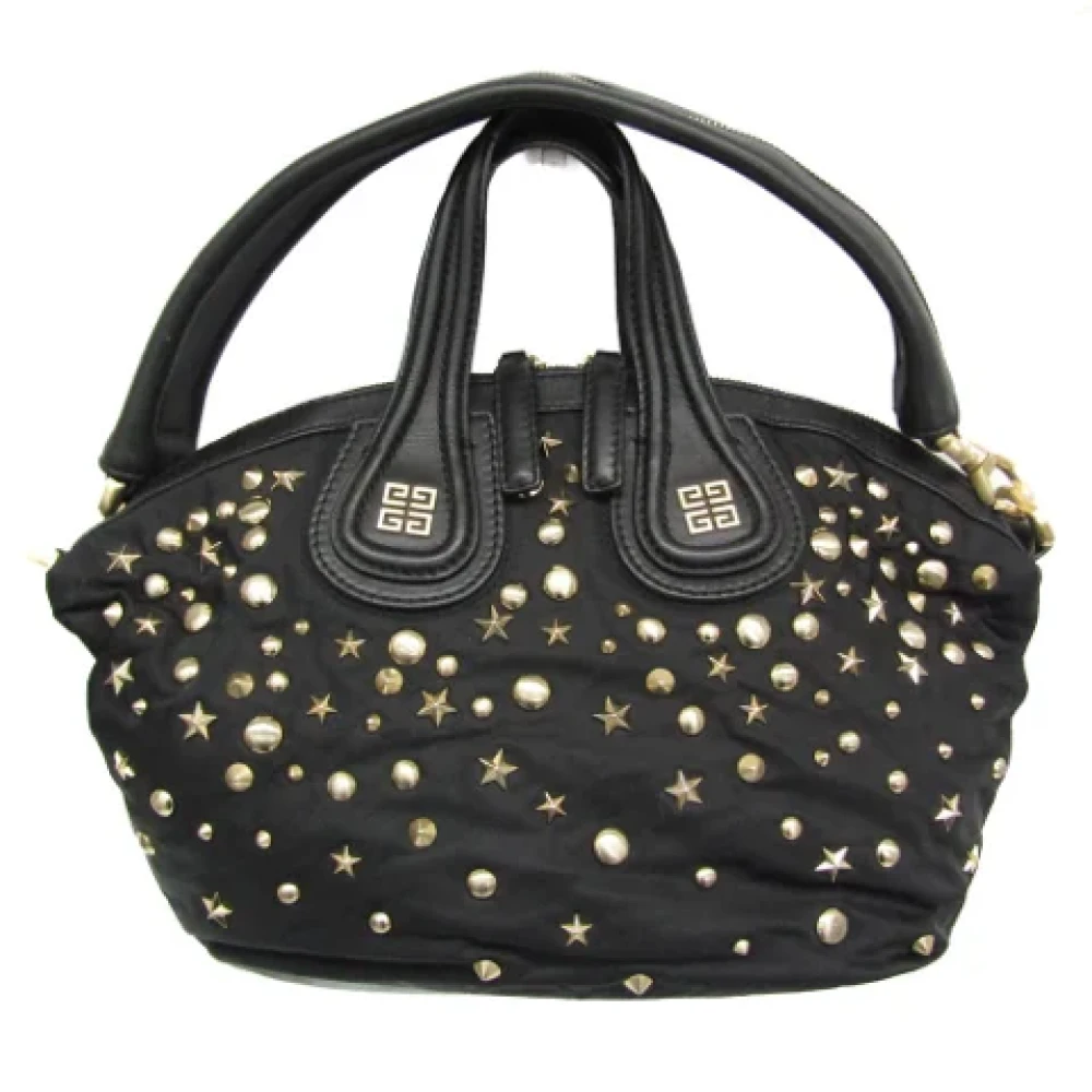Givenchy Pre-owned Fabric handbags Black Dames