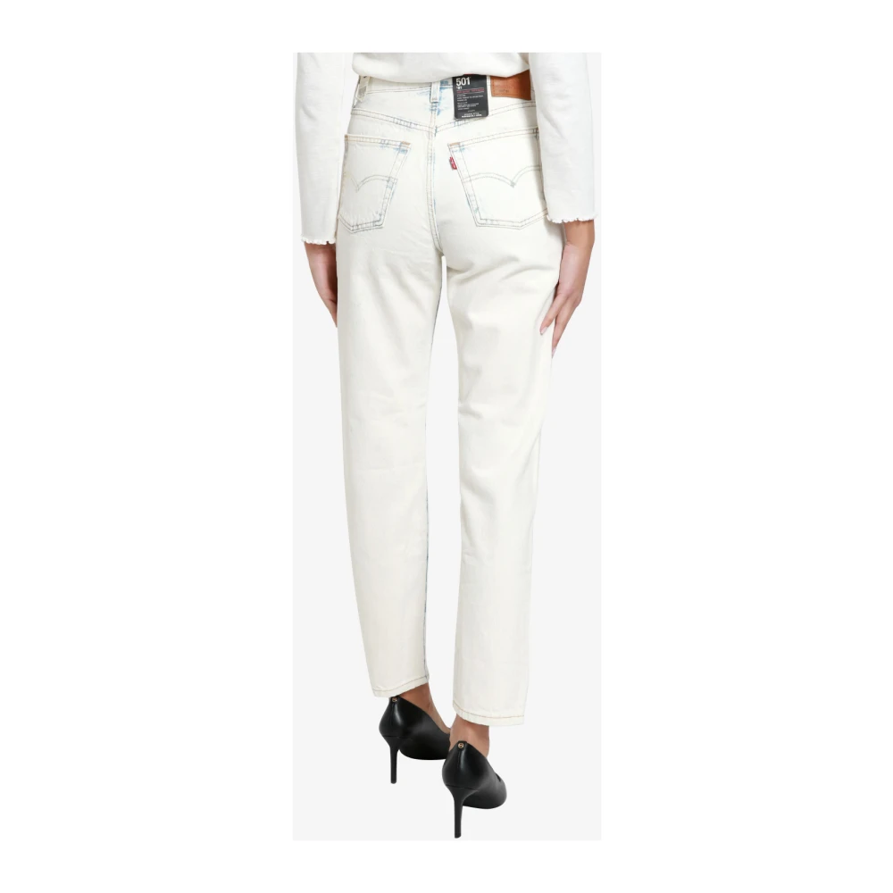Levi's 501 81 Denim Jeans White Dames