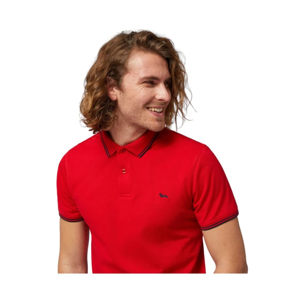 Harmont & Blaine Polo Korte Mouw Red Heren