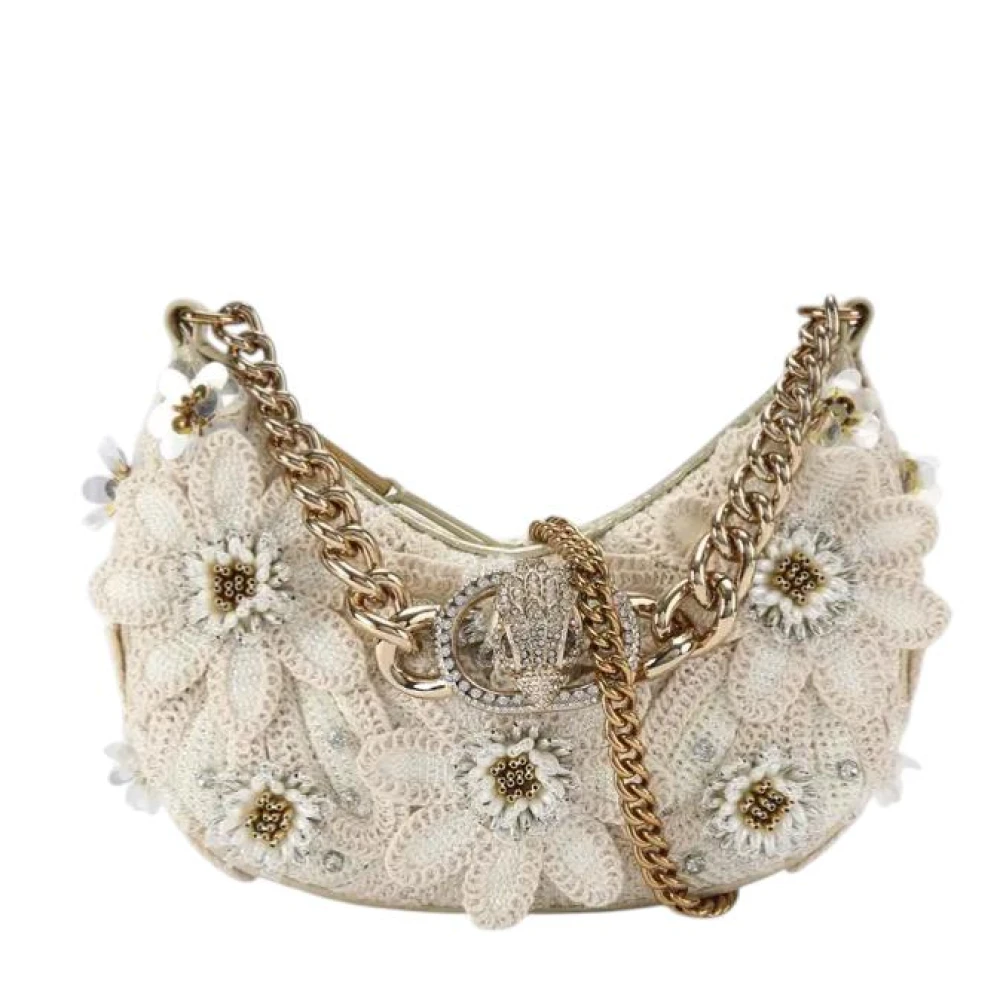 Kurt Geiger Women's Beige Shoulder Bags, One Size, Tellin Handtas