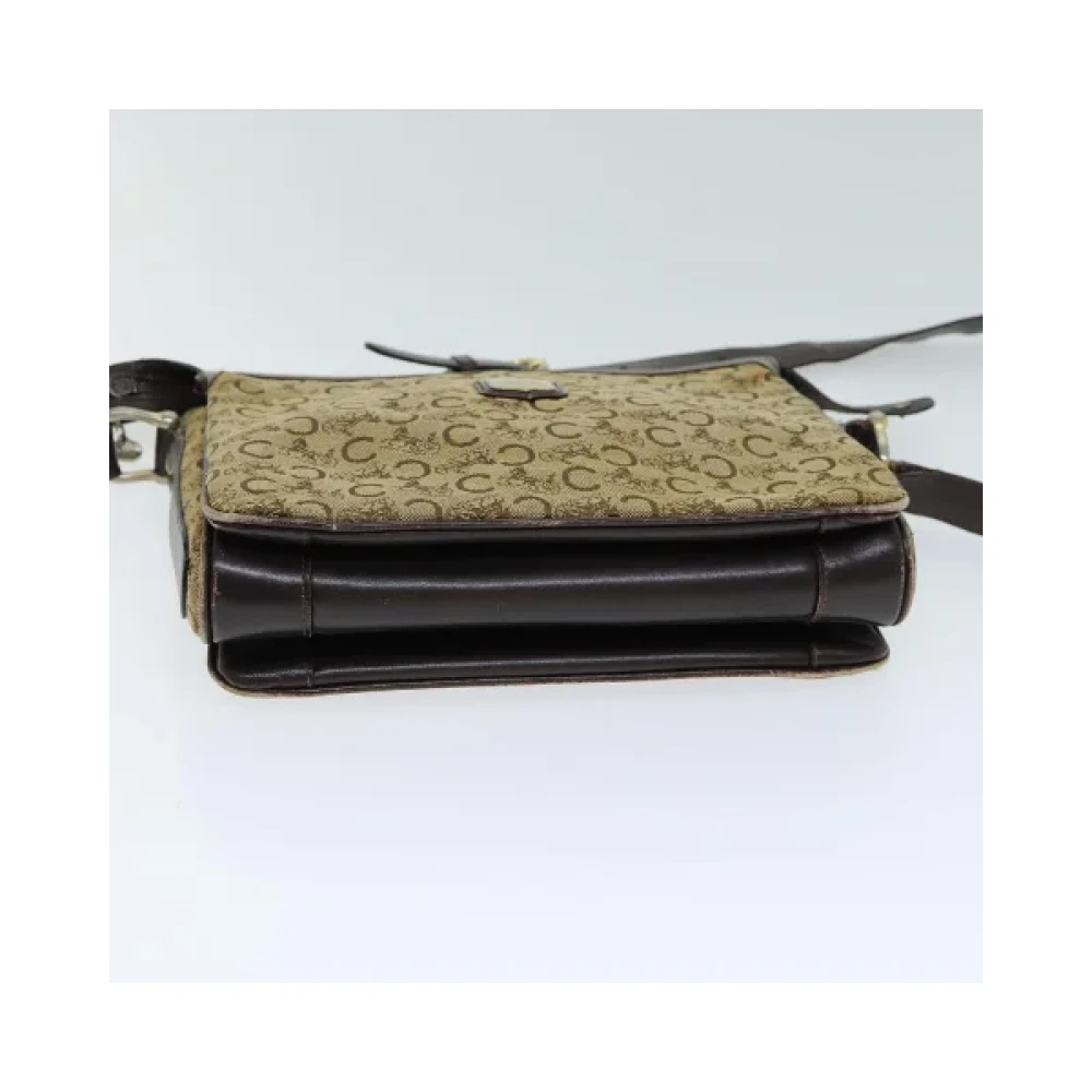 Celine Vintage Pre-owned Canvas celine-bags Beige Dames