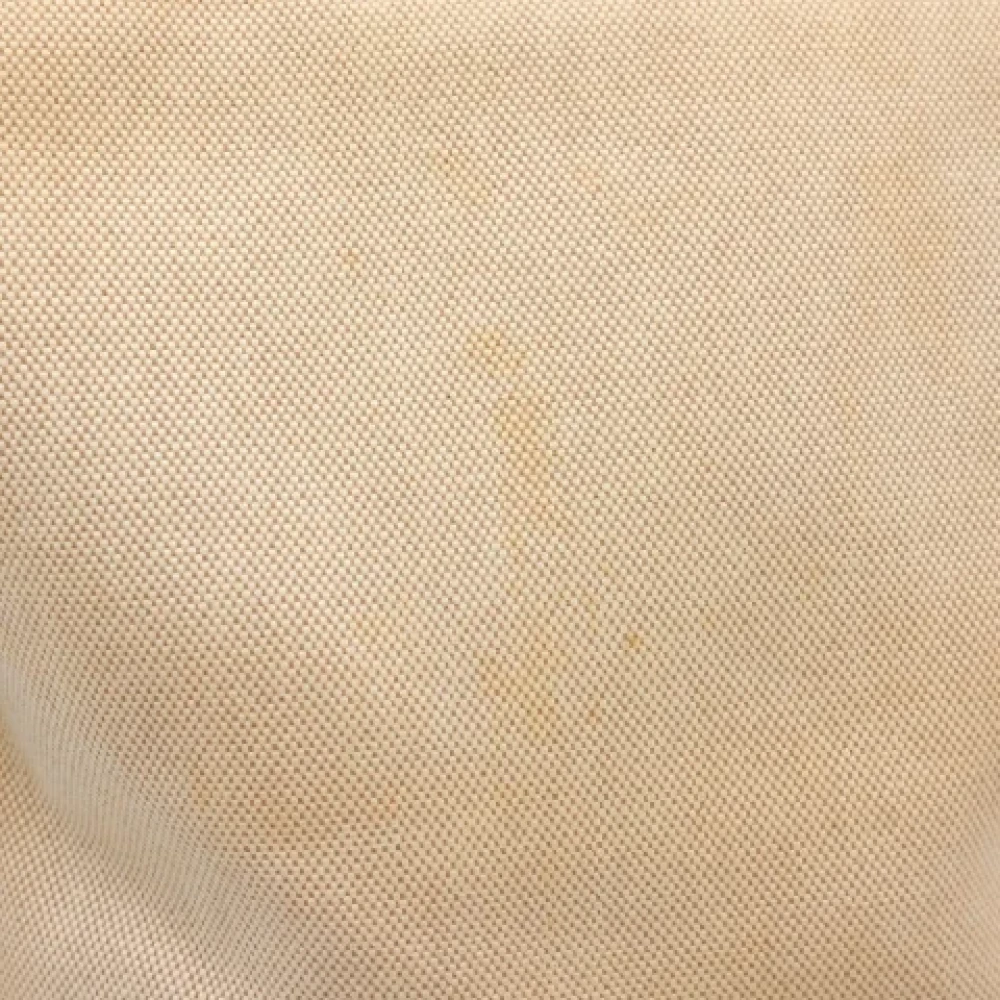 Hermès Vintage Pre-owned Fabric shoulder-bags Beige Dames