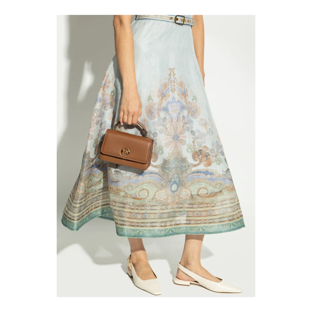 Michael Kors Schoudertas Delancey Brown Dames