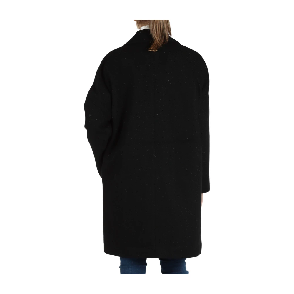 Armani Exchange Diagonal Lurex Jas Black Dames