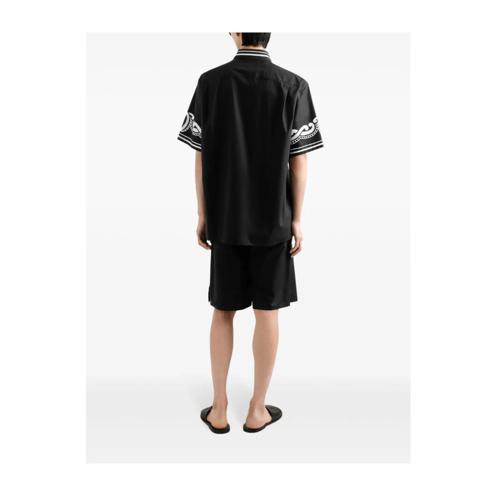 Dolce & Gabbana Stijlvolle Heren Nero Shirts Black Heren