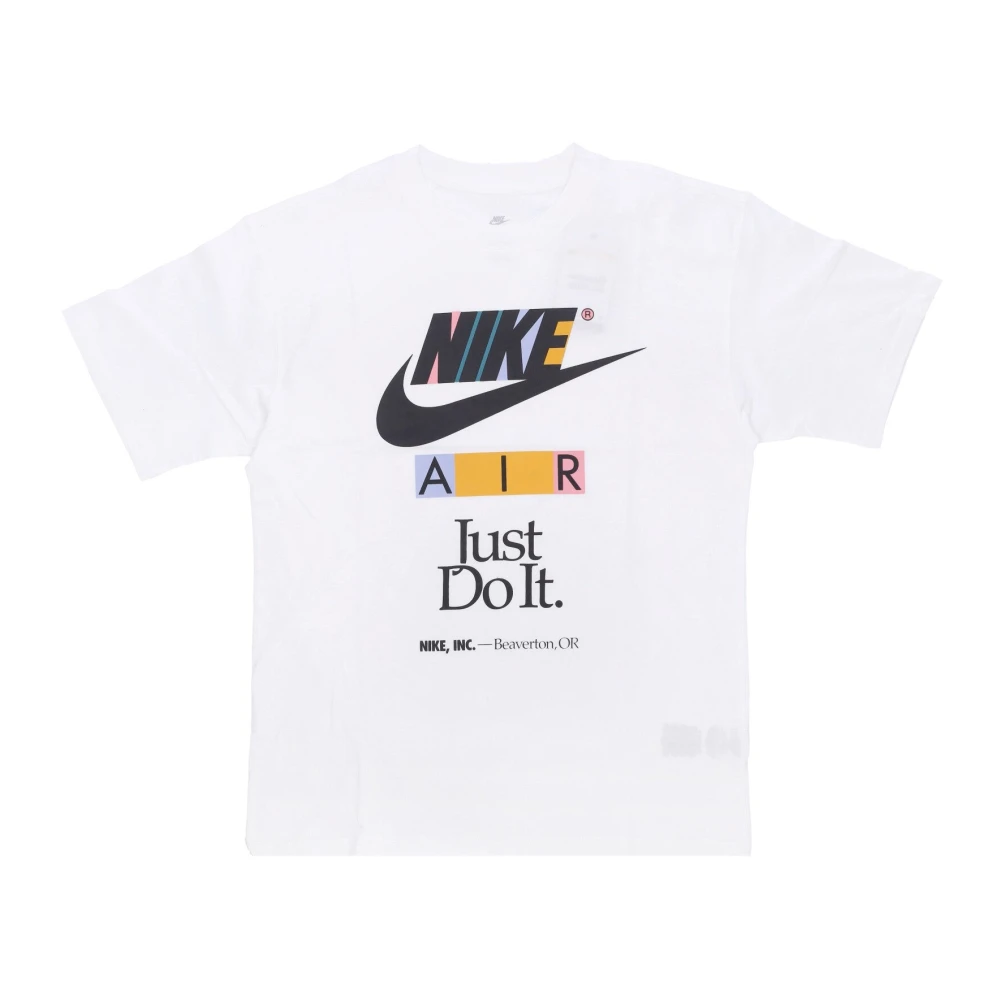 Nike Men's White Training T-Shirts & Tops, Xl, Oversize Fit T-Shirt