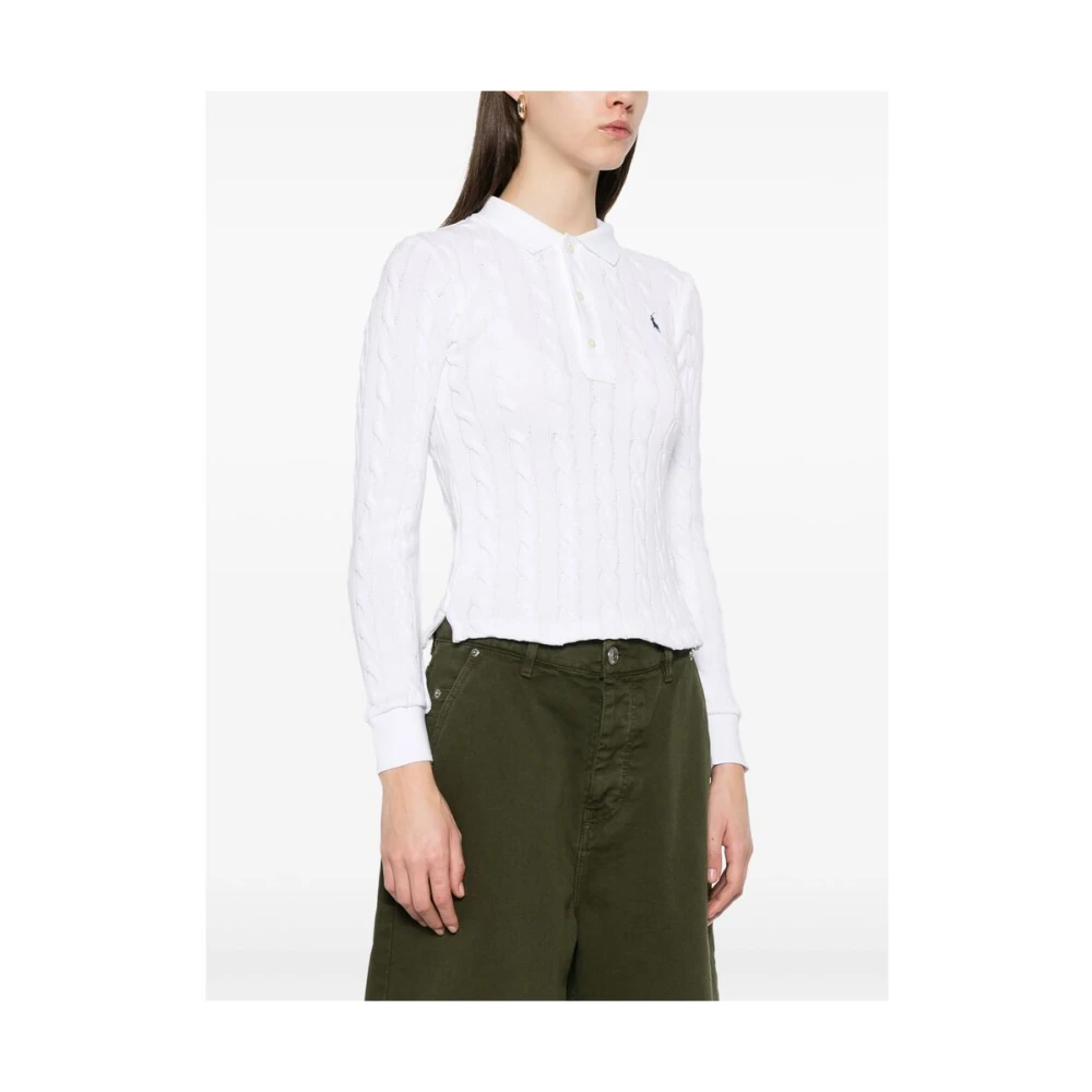 Ralph Lauren Trui White Dames