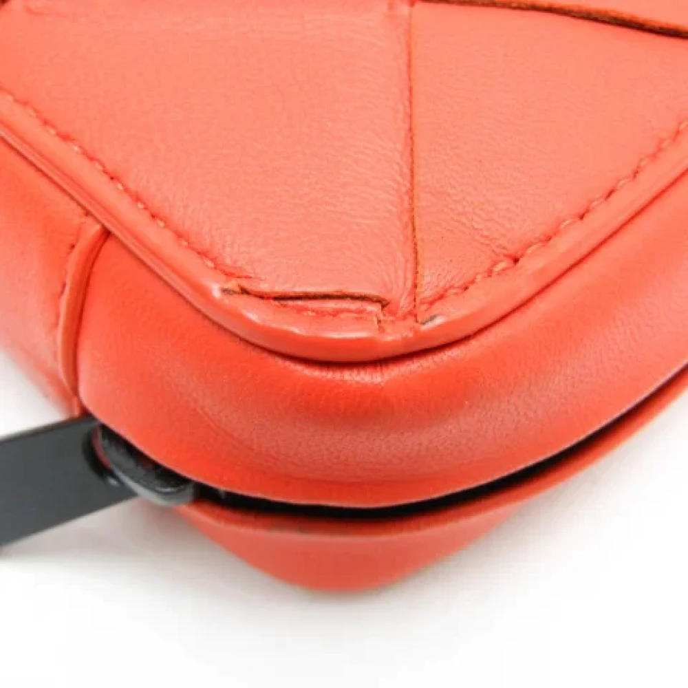 Bottega Veneta Vintage Pre-owned Fabric pouches Orange Dames
