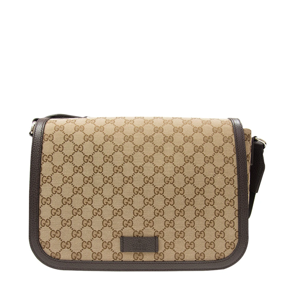 Gucci Axelremsväska Beige, Herr