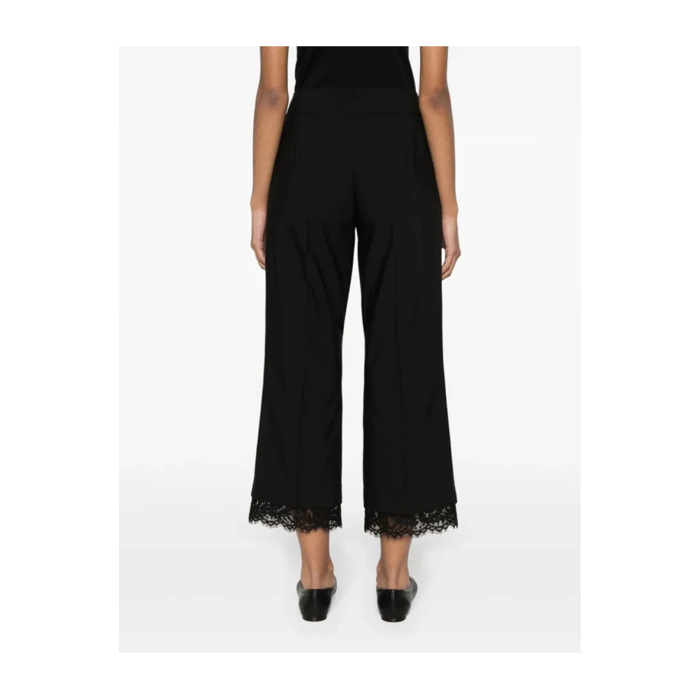 Twinset `Actitude` Cropped Pants Black Dames
