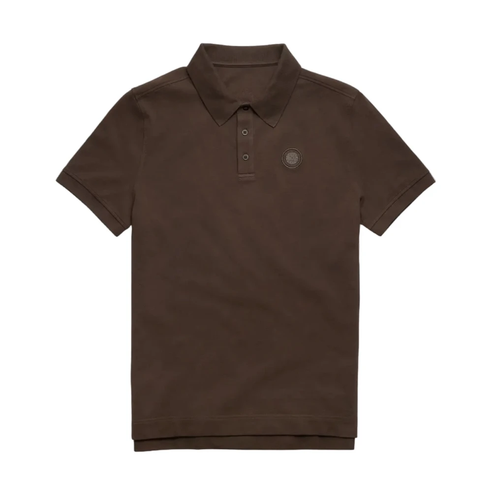 Canada Goose Men's Brown Beckley Polo - Polo Shirts - M - Tops
