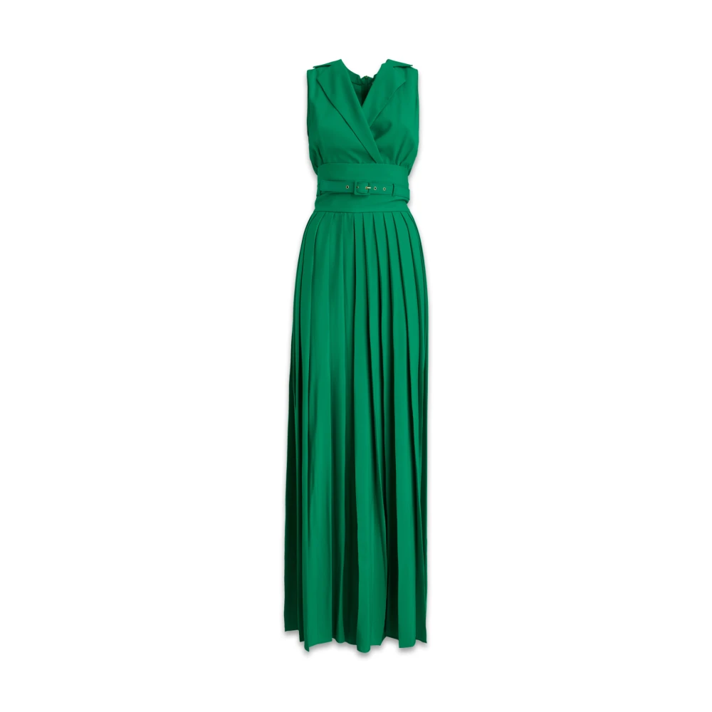 Simona Corsellini Elegante Tute Jurk voor Vrouwen Green Dames
