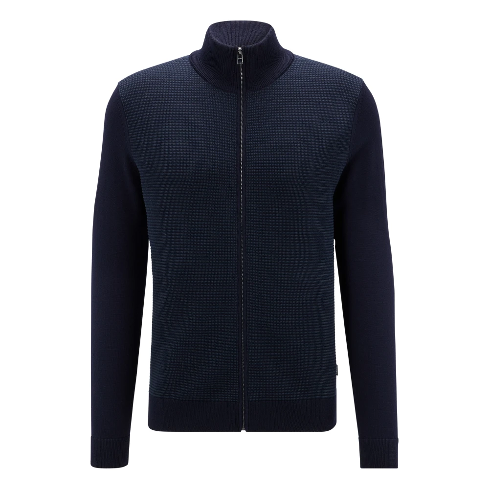 Hugo Boss Stilfull Cardigan Blue, Herr