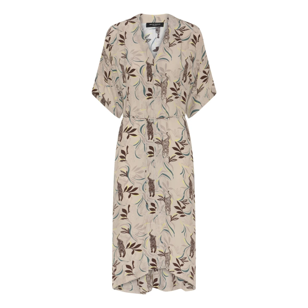 Bruuns Bazaar Women's Beige Barcellabbjanata Dress - Shirt Dresses - Xs - Dresses