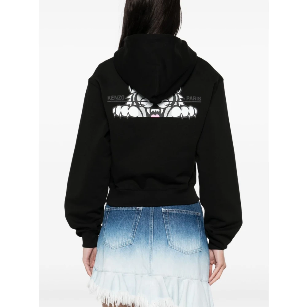 Kenzo Stijlvolle Nero Sweatshirt voor Vrouwen Black Dames