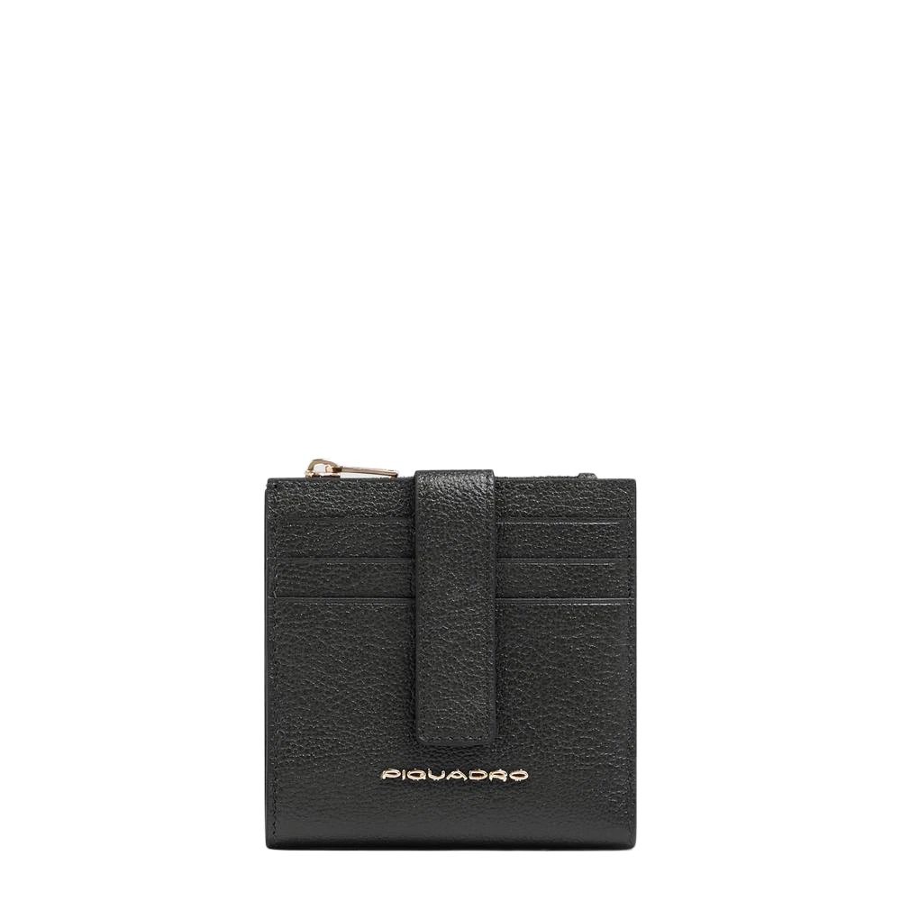 Piquadro Femme Noir Accessoires, Taille: One Size W140 Card Holder