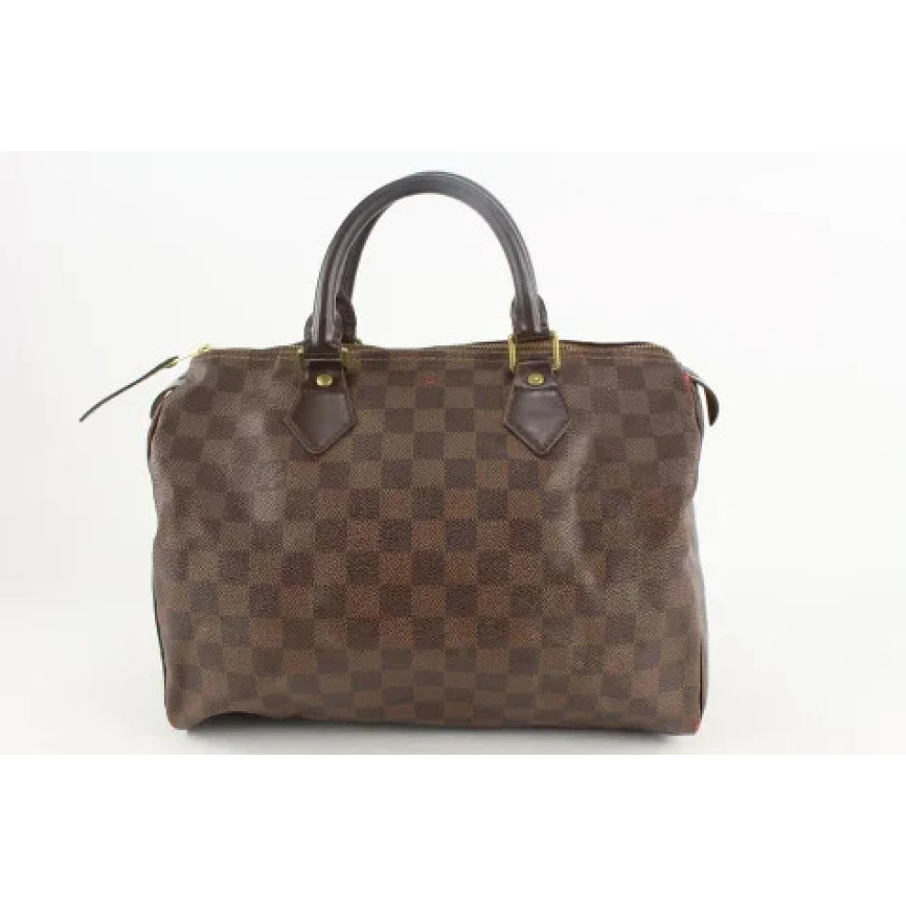 Louis Vuitton Vintage Förägda Canvas louis-vuitton-väskor Brown, Unisex