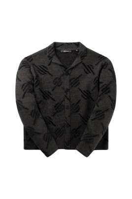 monogram-knit-cardigan