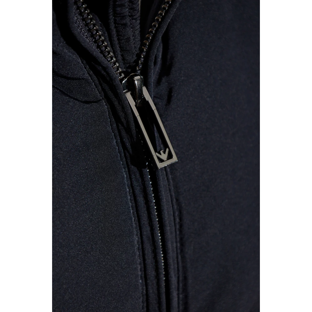Emporio Armani Jas met afneembare capuchon Blue Heren