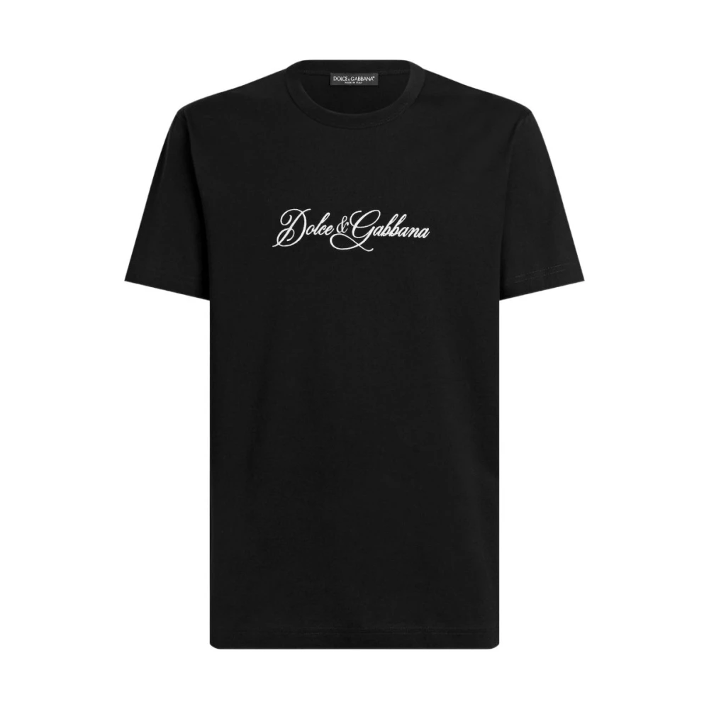 Dolce & Gabbana Men's Black T-Shirts, 3XL, T-Shirts And Polos