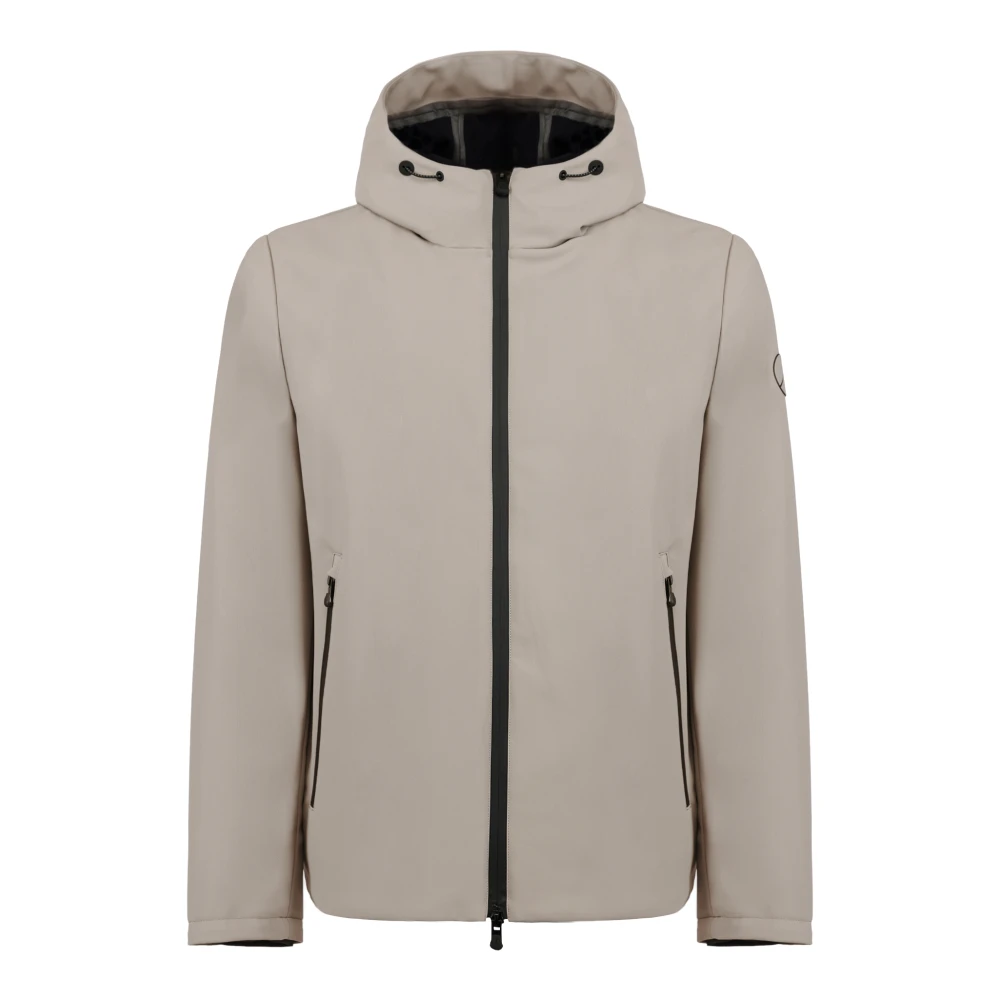 People of Shibuya Waterafstotende capuchonjas Pm888 Beige Heren