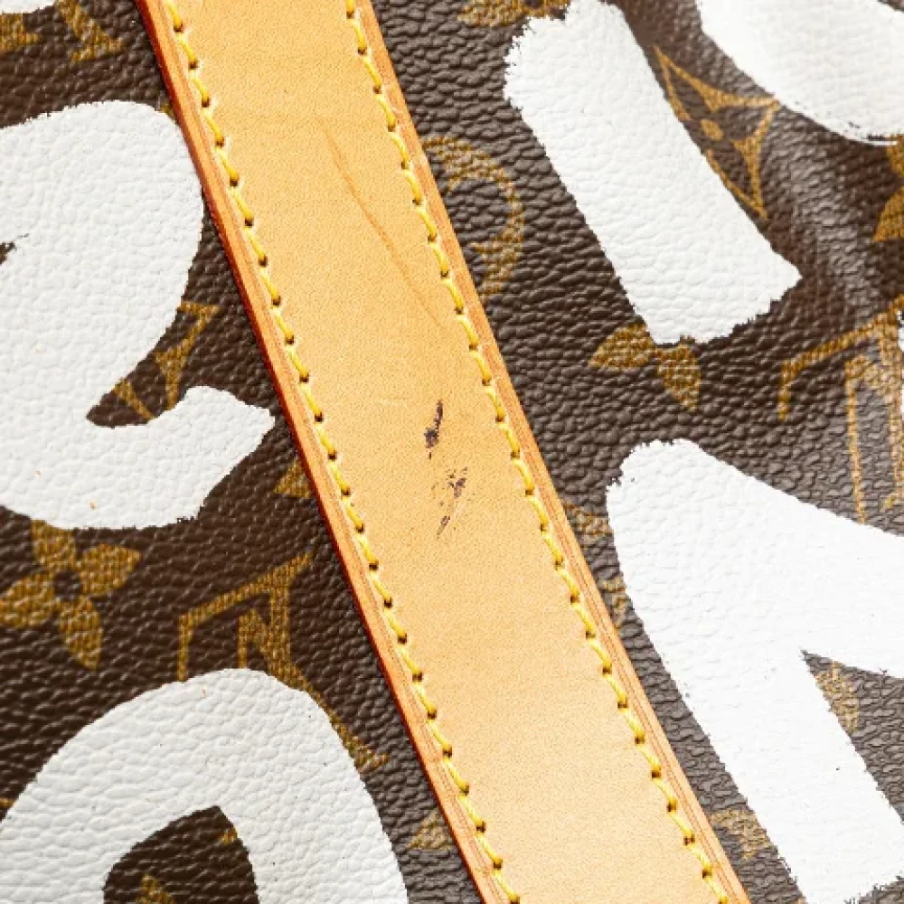 Louis Vuitton Vintage Pre-owned Canvas handbags Brown Dames