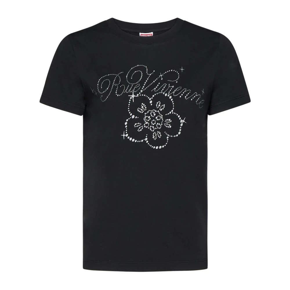 Kenzo Zwarte T-shirts en Polos Black Dames