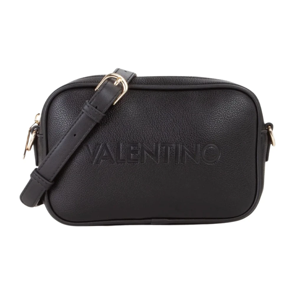 Valentino By Mario Valentino Women's Black Cross Body Bags, One Size, Wilk Sacoche Bag In