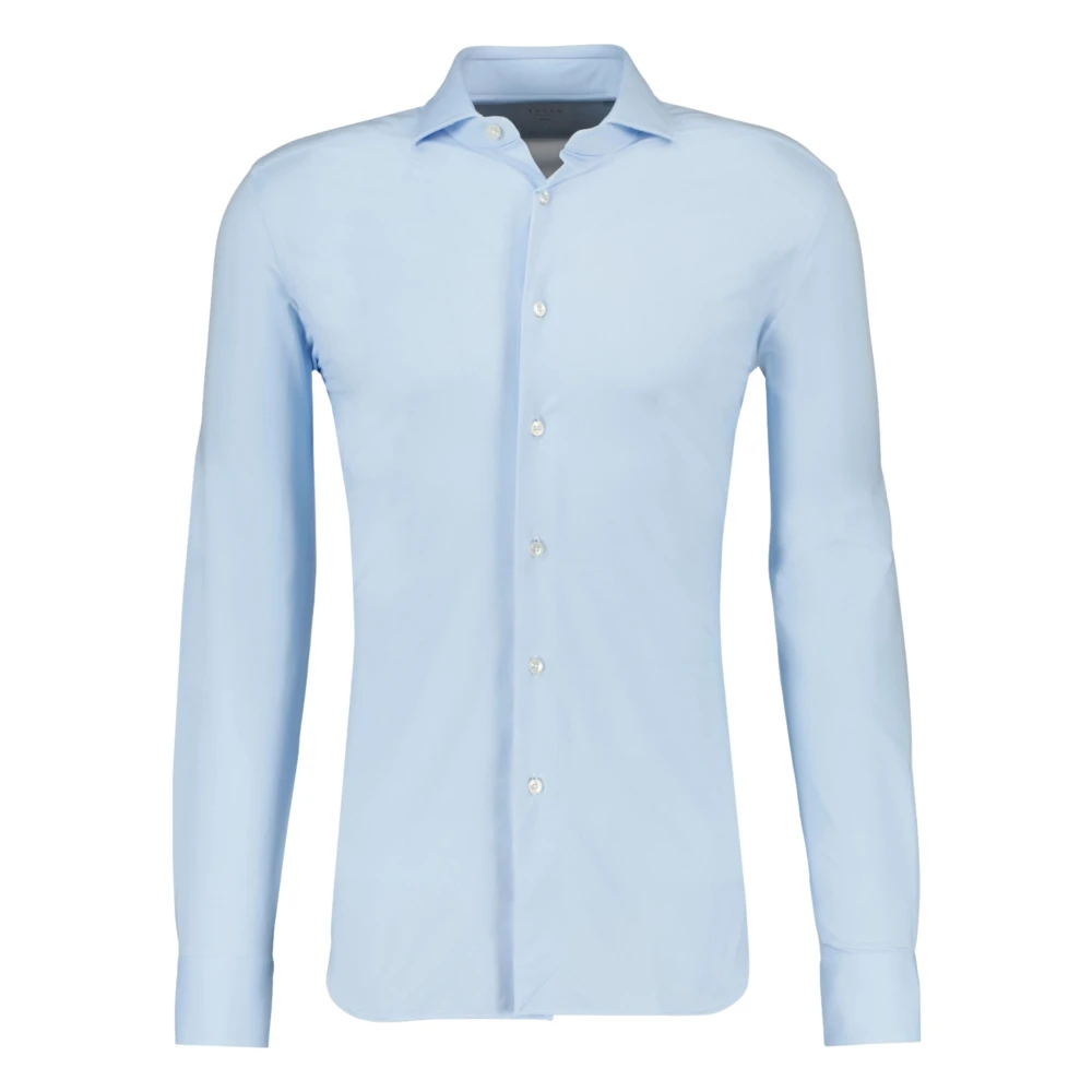 Xacus Lichtblauw Overhemd Lange Mouw Blue Heren