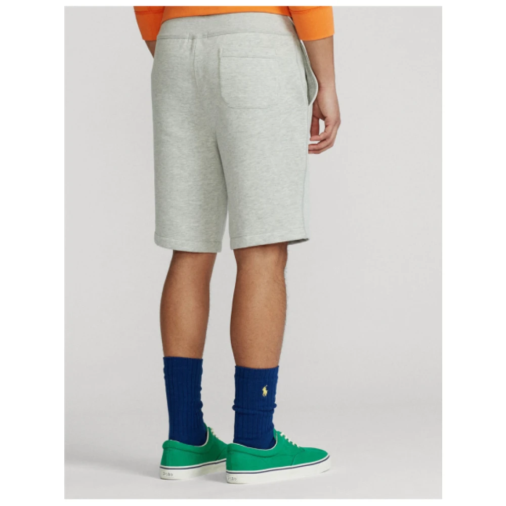 Polo Ralph Lauren Heather Jogging Shorts met Verstelbare Tailleband Gray Heren