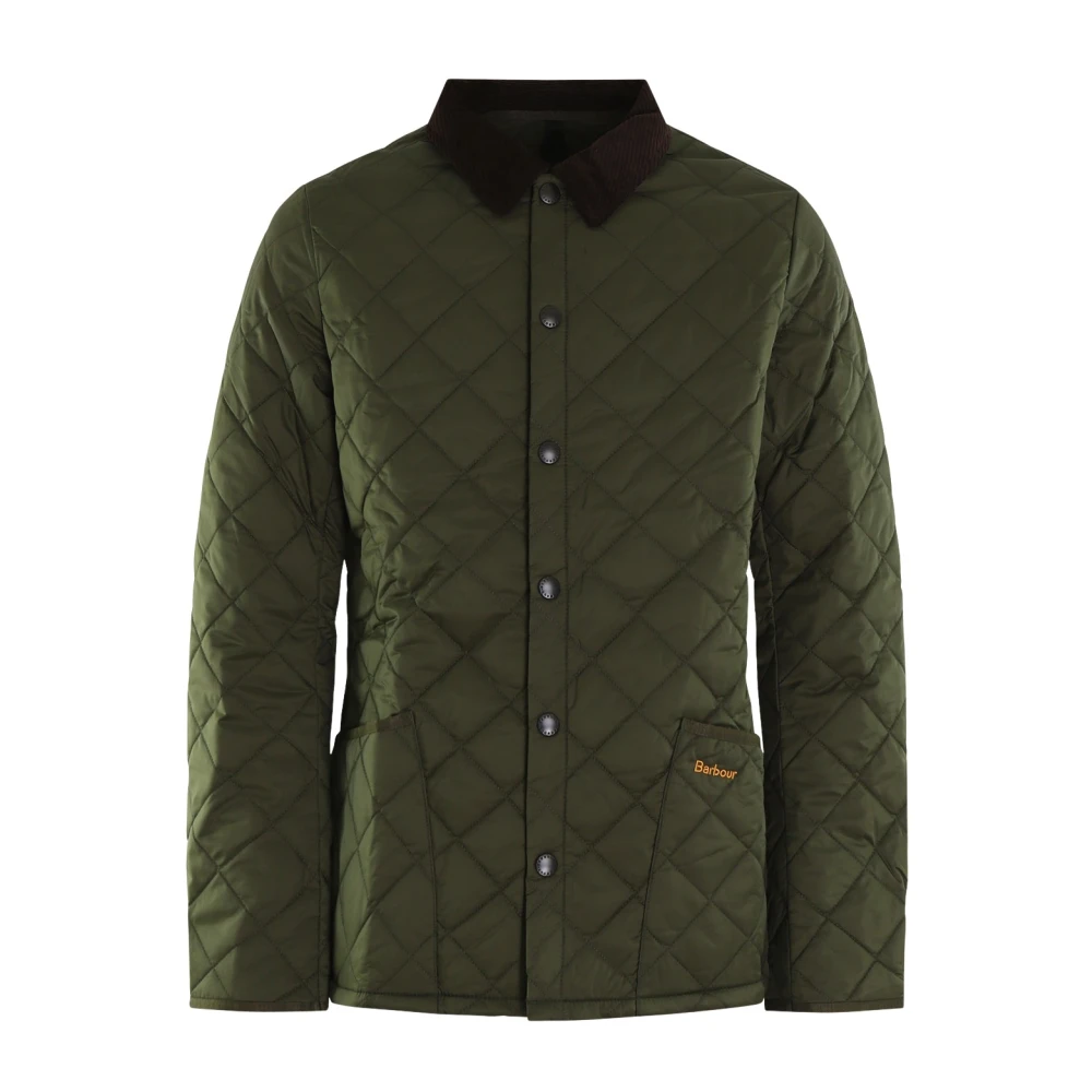 Barbour Uomo Verde Giacca Heritage Liddesdale