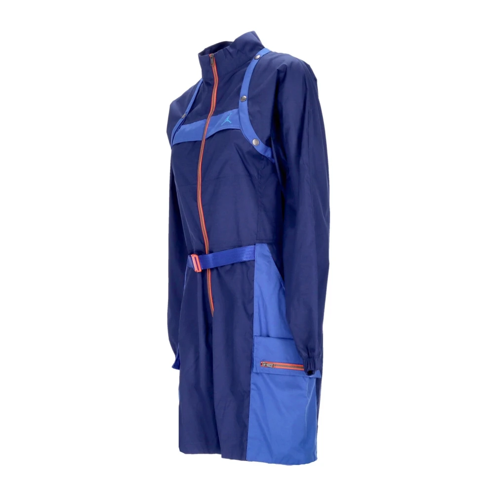 Jordan Blauwe Utility Jumpsuit met Afneembare Vest Blue Dames